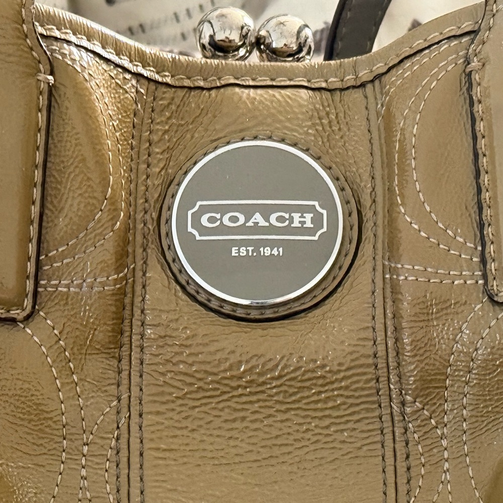Coach Tan Leather Women's Bag